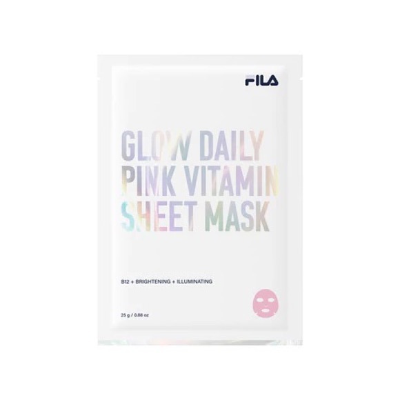 FILA Glow Daily Pink Vitamin Sheet Mask (4 Sheets) - Picture 6 of 15